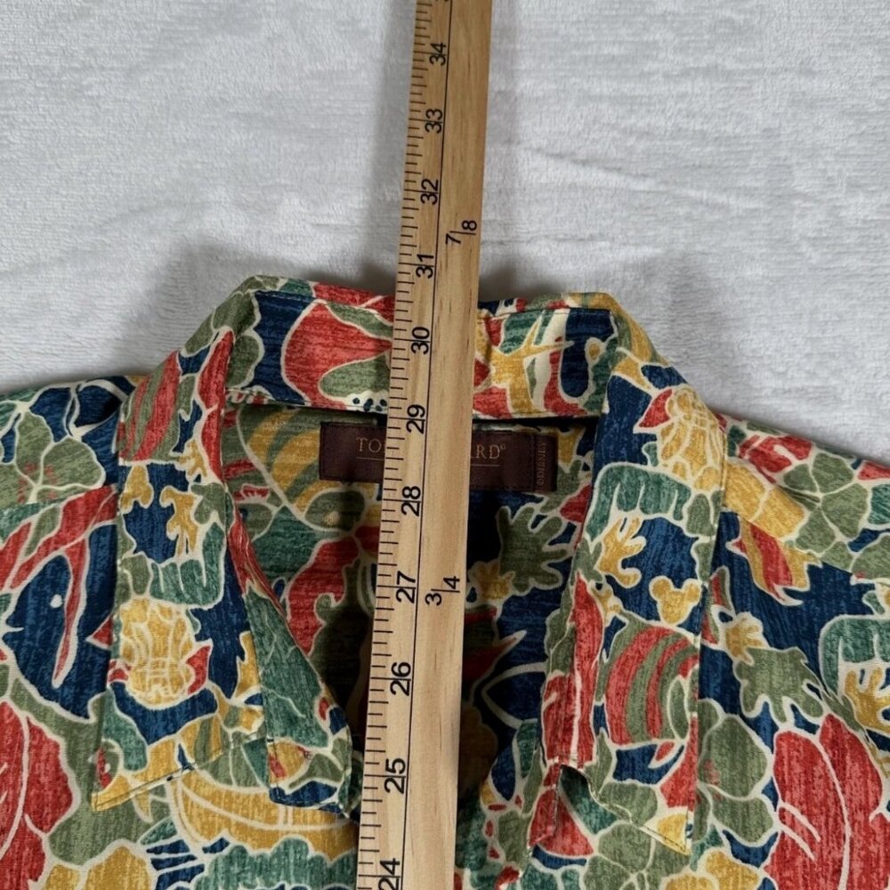 Disney Tori Richard Hawaiian Shirt Men Size M Short Sleeve Made in USA RARE EUC - Picture 7 of 9